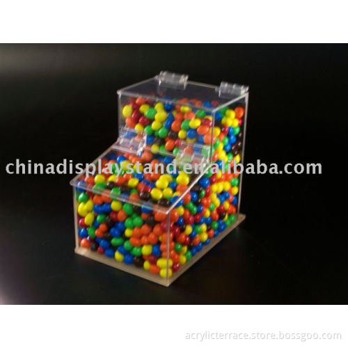 acrylic sweet dispensers and acrylic candy box